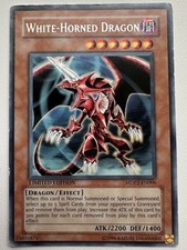 yugioh white horned dragon deck Yu-Gi-Oh! Legend of the Blue Eyes Expansion (2002) Comple A single individual card from the Yu YuGiOh Legend of Blue Eyes