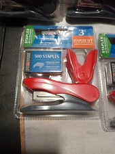 9 - New Stapler School Office Home Supplies 500 Staples Remover Combo