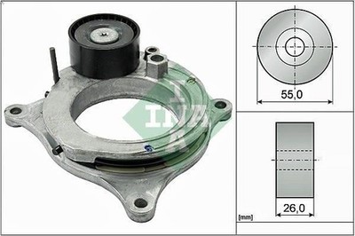 Spannarm, Keilrippenriemen INA 534 0598 10 BMW 1 (F21) 2 2015-2019