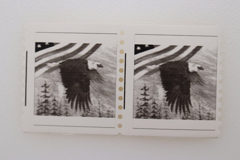 US SC TD119 Eagle Flag Pair Mint Never Hinged MNH