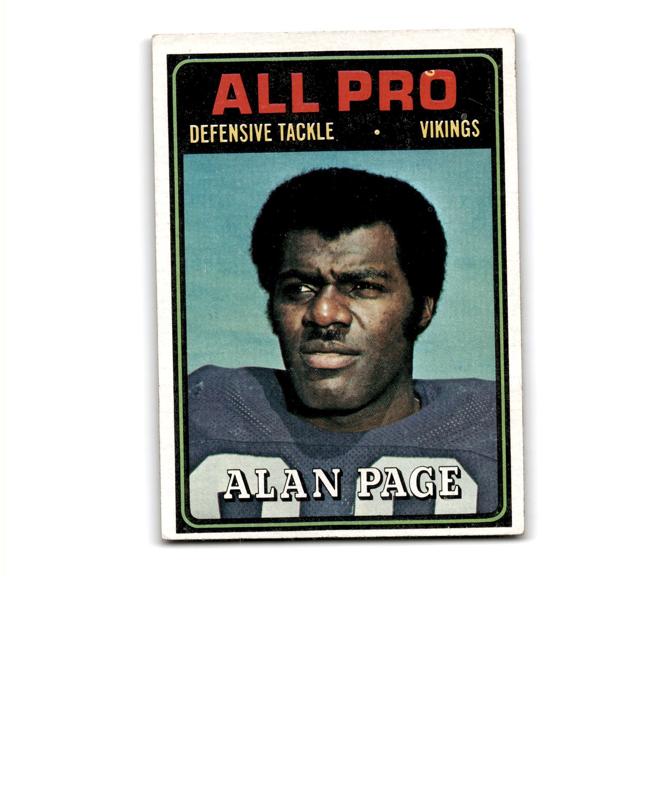 1974 Topps #134 Alan Page