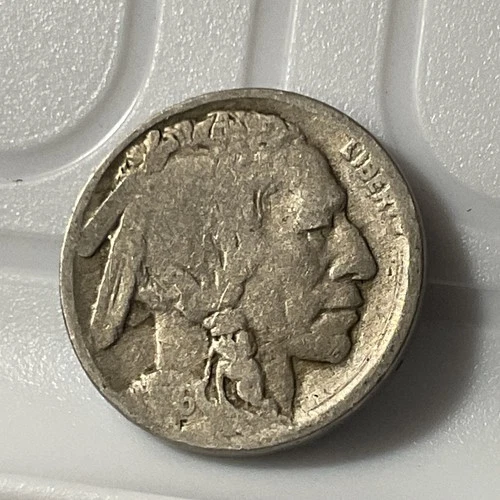 1916 Philadelphia Mint Buffalo Nickel Good G Coin Partial Date See Description