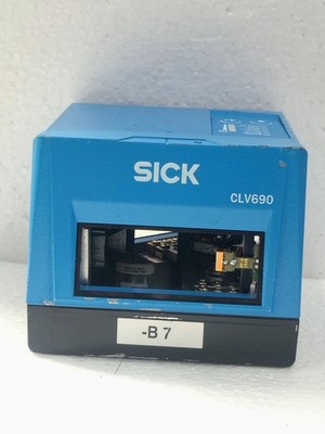 Sick CLV691-0000 Fixed Mount Barcode Scanner P/N-1056604 18..30V
