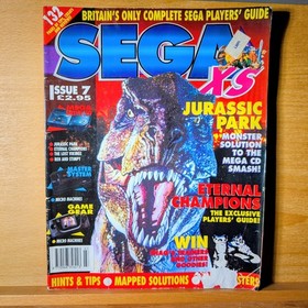 Sega XS Magazine Issue 7 Jurassic Park Eternal Champions Guide