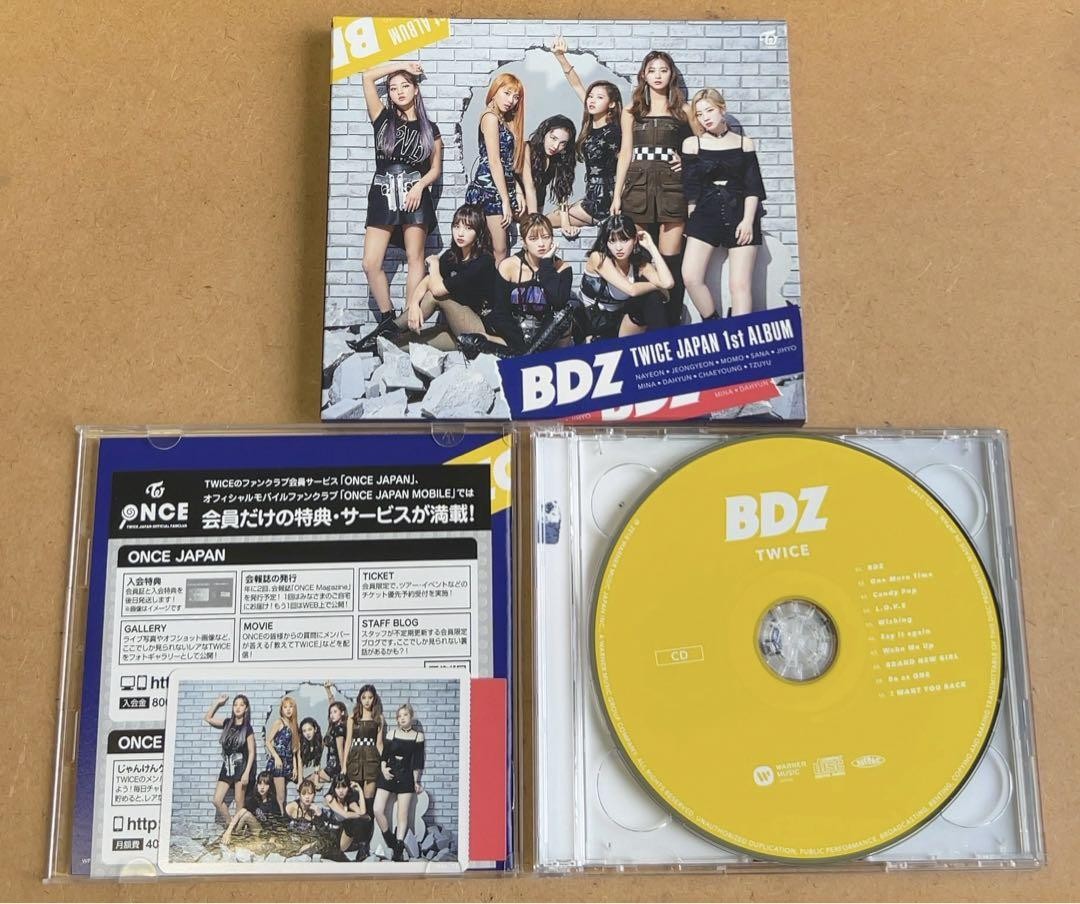 Twice Bdz First Limited Edition Cd Dvd Album | eBay