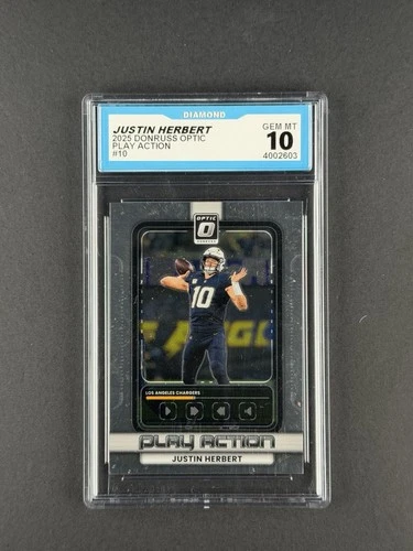2025 Donruss Optic Justin Herbert Base (RAW)