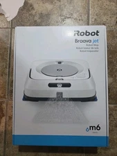 BRAND NEW: IROBOT BRAAVA JET M6 (6012) ULTIMATE ROBOT MOP-WI-FI CONNECTED -WHITE