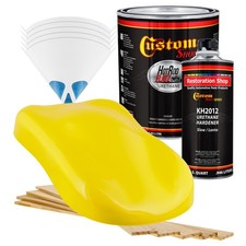 Hot Rod Flatz Indy Yellow Gallon Kit Urethane Flat Auto Car Paint Kit