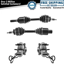 Front CV Axle Shaft Assembly Wheel Hub Bearing Kit Set 4pc for Expedition Nav