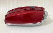 Bsa A65 Thunderbolt Lightning 1970'S Model Chrome & Cherry Painted Petrol Tank