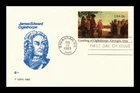 DR JIM STAMPS US FIRST DAY CARD LANDING OF OGLETHORPE GEORGIA COVER CRAFT