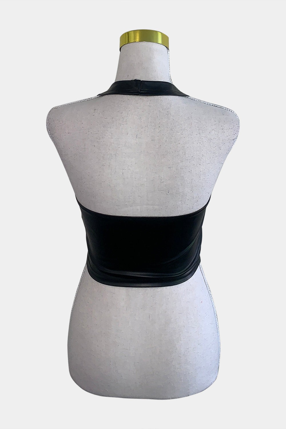 Assorted Brands Womens Size XS Crop Halter Top Bl… - image 3