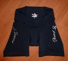 Pearl Izumi Elite In-R-Cool Short Cycling Shorts Size S Small Black Thin Padded