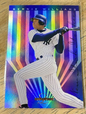1995 Leaf Limited Prism Foil #83 Bernie Williams New York Yankees Baseball Card
