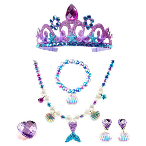 Kids Girls Princess Fancy Dress Up Cosplay Party Costume Outfit Cinderella Elsa - Picture 48 of 94