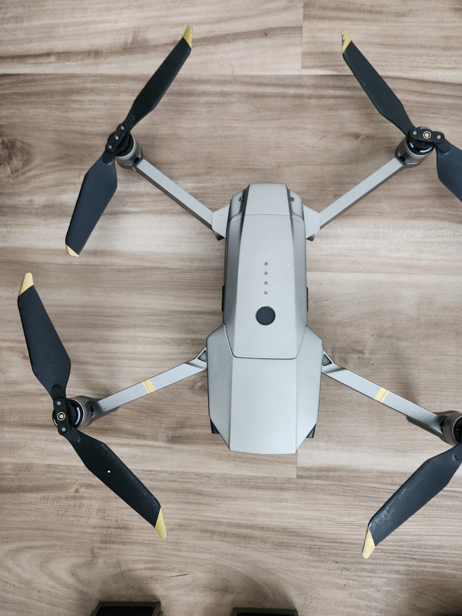 DJI Mavic Pro Platinum Fly More Combo Drone With FPV Headset And