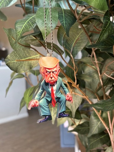 Patriotic Donald Trump Ornament 2024 Christmas Tree Decor Car Hanging gift - 第 3/7 張圖片