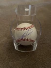 Sandy Alcantara Autographed Baseball Miami Marlins WITH CASE