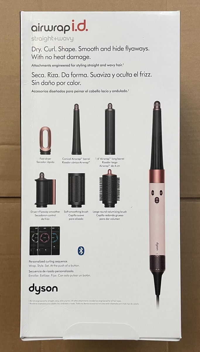 【純正品】Dyson Airwrap シルバー/ピンク Dyson Airwrap シルバー/ピンク 付属品付き Dyson Airwrap