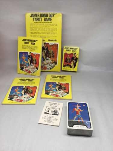 JAMES BOND 007 TAROT GAME Authorized Edition 1973 NIB Sealed Cards - Picture 1 of 15