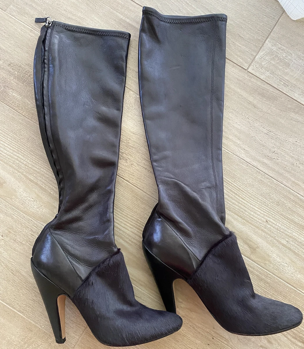 Ebay fur boots top