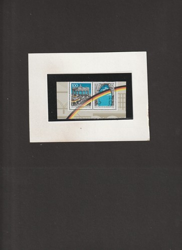 BRD-Mi.Nr. 1481 II - 1482 II Zusammendruck " Öffnung Berliner Mauer " Postfrisch