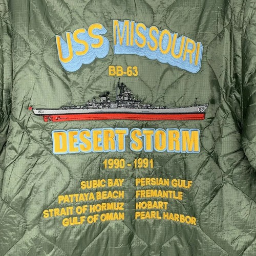 Chaqueta de Crucero Alpha Industries Desert Storm Militar BB-63 Para Hombre Talla L 2XL - Imagen 5 de 9