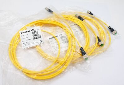 3x DMG MORI 45493 0B056876 250V AC/DC 4A L=3,10m Verbindungsleitung -unused-
