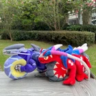 2Pcs Miraidon Koraidon Motorcycle Style Plush Stuffed Toys Soft Doll Xmas Gift