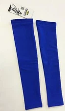 No Logo Super Roubaix Cycling ARM WARMERS in Royal Blue - by GSG