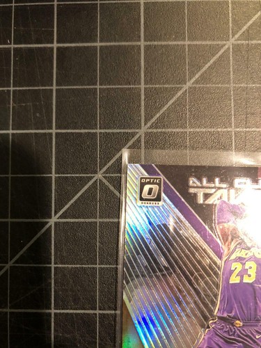 Lebron James 2019-20 Panini Optic All Clear For Takeoff Holo Prizm Silver SP - Picture 6 of 6