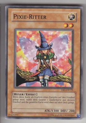 YU-GI-OH Pixie Ritter Common DR1-DE125
