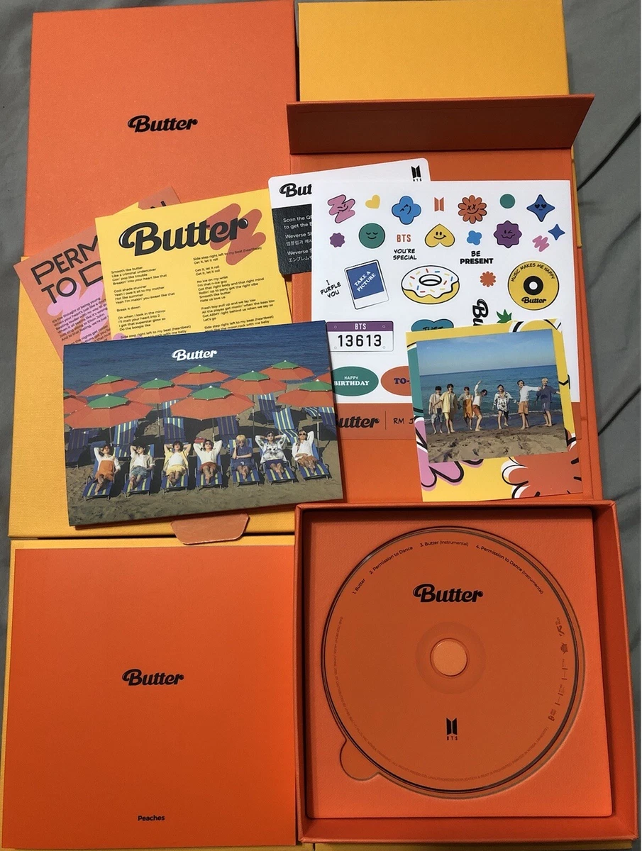 BTS Butter 有難かっ ジョングク ラキドロ