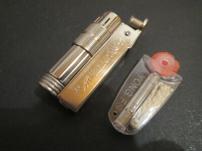 IMCO-TRIPLEX SUPER 6700 Original Sturmfeuerzeug Made in Austria silber/Marlboro