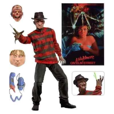 Figurines NECA Nightmare on Elm Street Film Horreur Ultimate Freddy 2 modèles