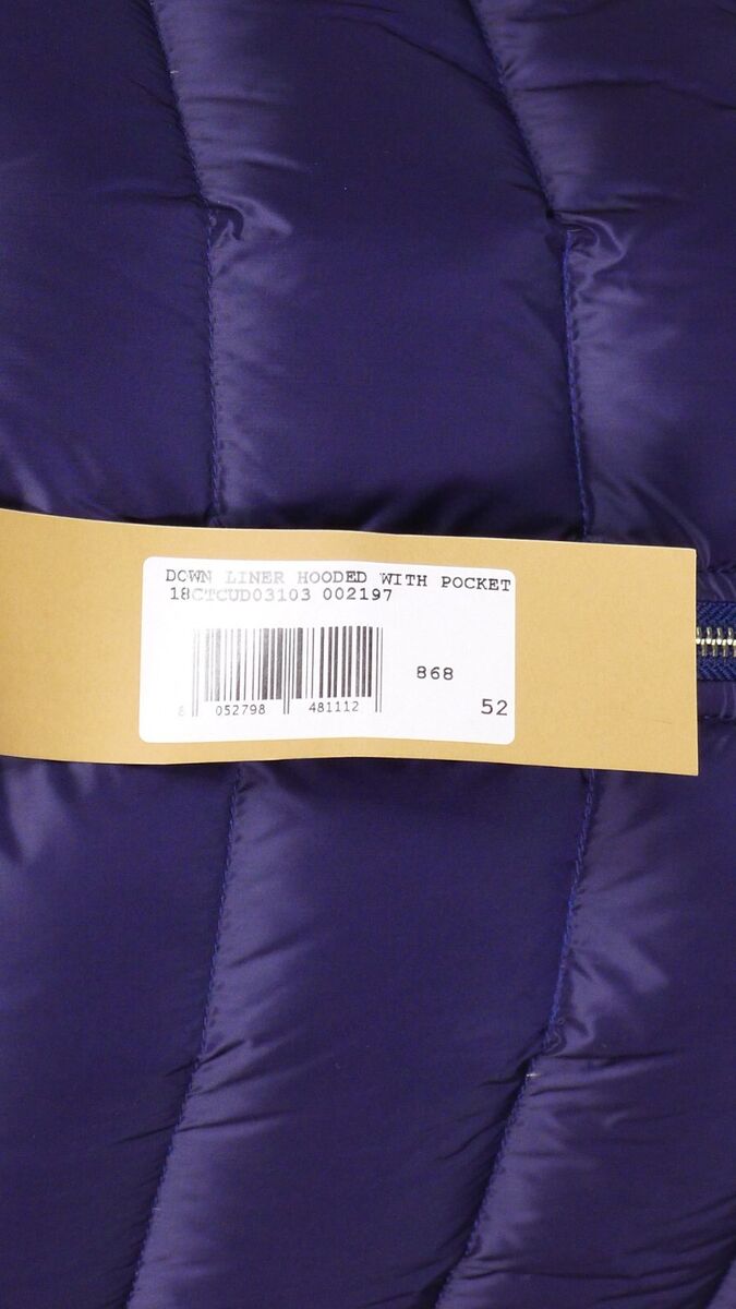 TEN 10 C NAVY DOWN LINER HOODED W/POCKET CH9/12 STYLE 868 US TEN 10 C NAVY DOWN LINER HOODED W/POCKET CH9/12 STYLE 868 US