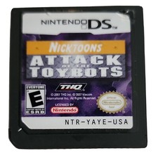 Nicktoons: Attack of the Toybots (Nintendo DS, 2007) Loose Cart Only Authentic