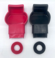 Military Battery Terminal Cover Set  TERMINAL PROTECTORS PREVENTATIVE WASHERS