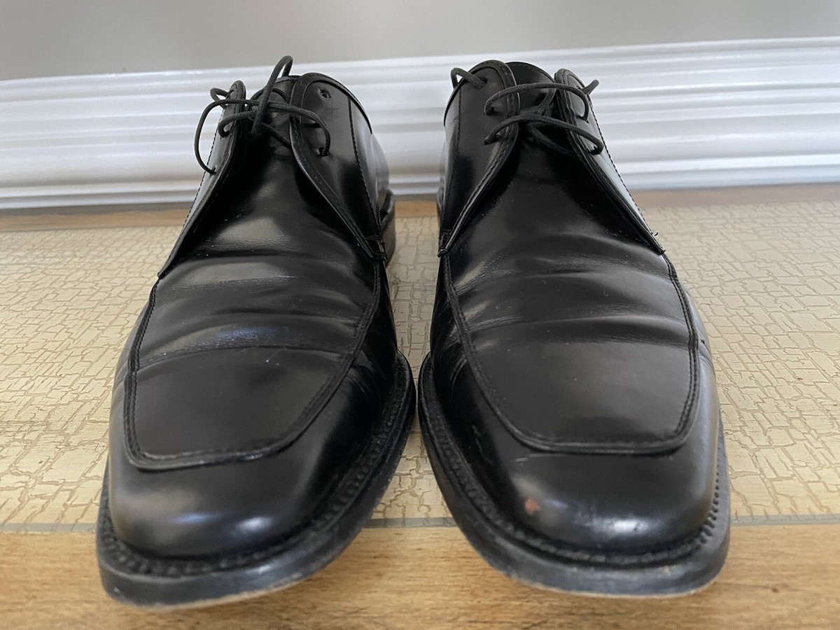 Salvatore Ferragamo Black Leather Men\'s Shoes 9 D $800 Salvatore Ferragamo  main image 3