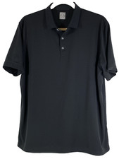 Callaway Opti-Dry Mens 2XL Black Short Sleeve Polo Golf Shirt Embroidered Logo