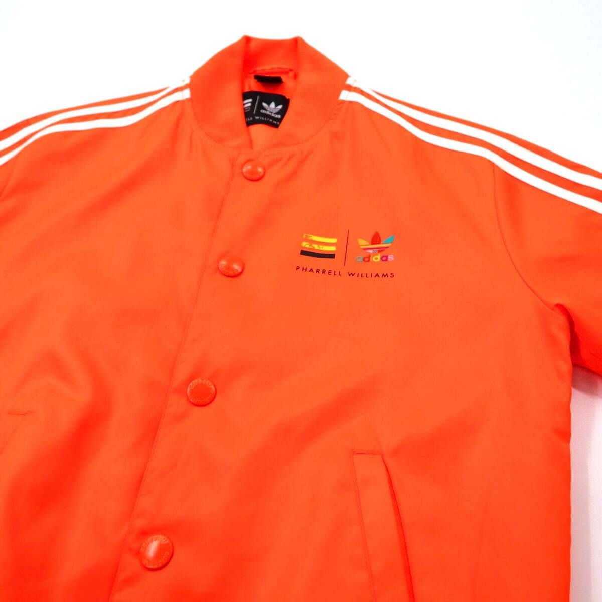 adidas originals × PHARRELL WILLIAMS Track Jacket XS Orange adidas originals × PHARRELL WILLIAMS Track Jacket XS Orange