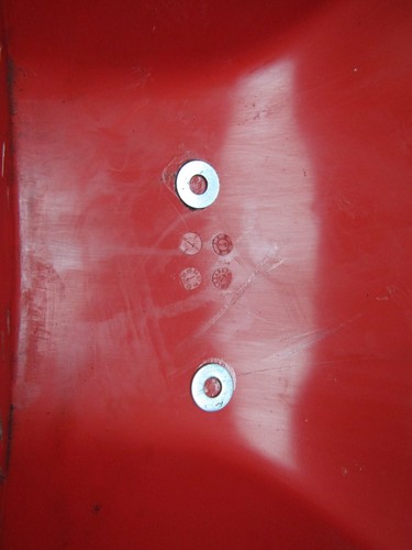 Buell XB12S Lightning 2004 fuel tank cover fairing panel red (10496) - Picture 14 of 14