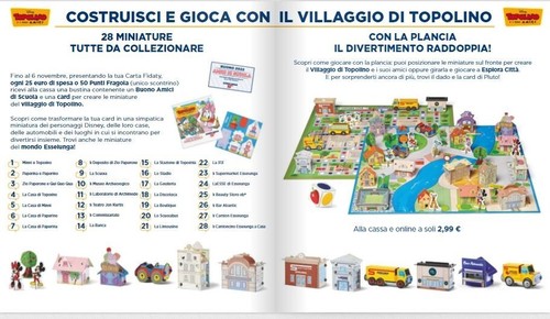 DISNEY TOPOLINO E I SUOI AMICI PLANCIA + 6 miniature BUONI scuola ESSELUNGA 2022 - Foto 6 di 8