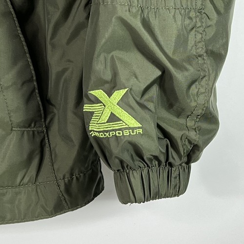 ZeroXposur Lightweight Windbreaker Jacket Full Zip Green Boy’s Medium 10/12 - Picture 2 of 8