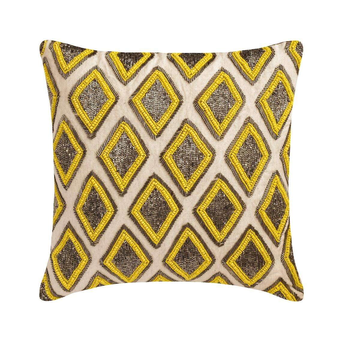 Decorative Pillow Cover Yellow 16