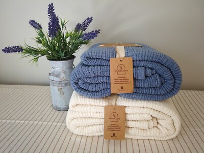 100% Soft 4 Layer Gauze Blanket, Cotton Muslin Bedcover, Boho Throw Blanket