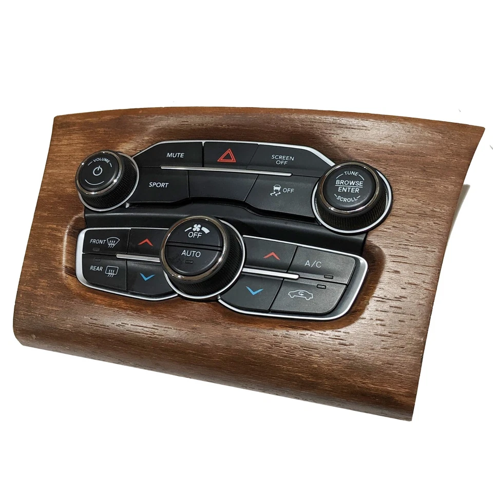 OEM AC Heater Climate Control Switch Unit Chrysler 300 2017 2018 / 68293634AC - Imagem 3 de 4