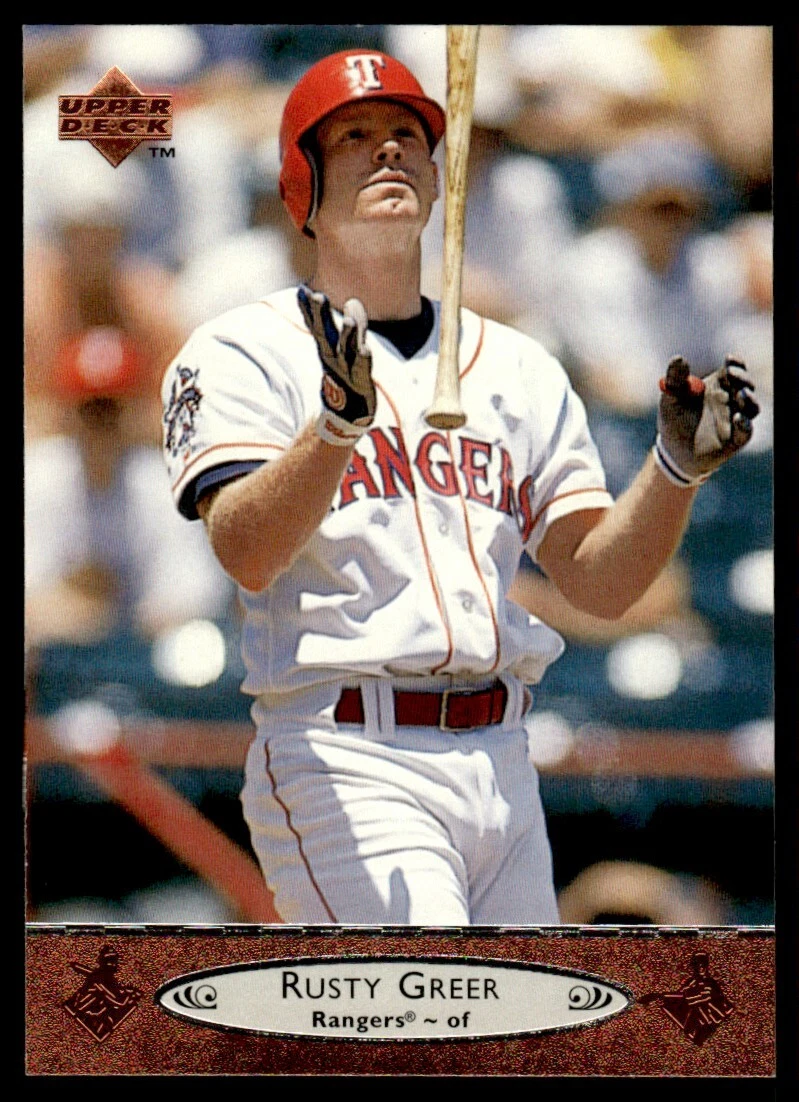1996 Upper Deck #211 Rusty Greer Texas Rangers