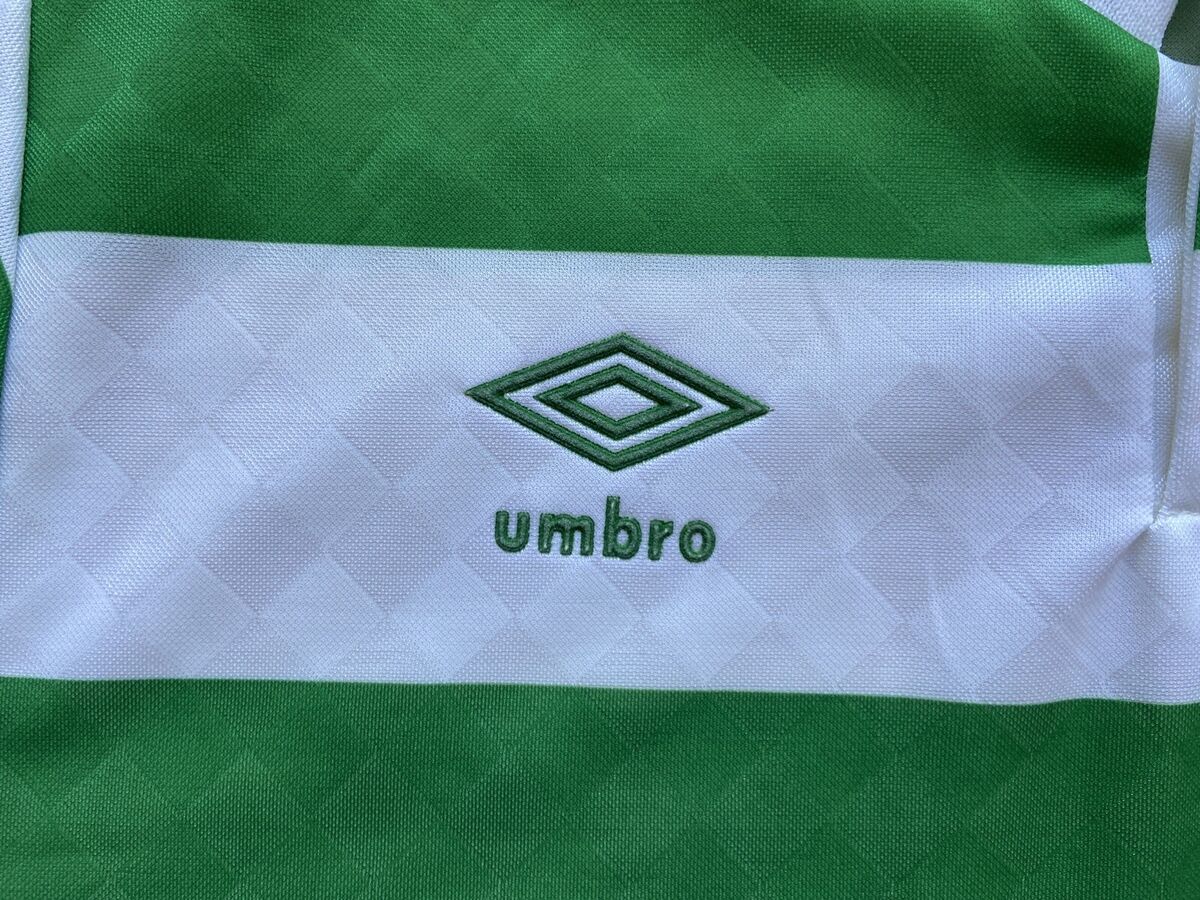 CELTIC 1988 1989 HOME FOOTBALL SHIRT SOCCER JERSEY UMBRO sz CELTIC 1988 1989 HOME FOOTBALL SHIRT SOCCER JERSEY UMBRO sz