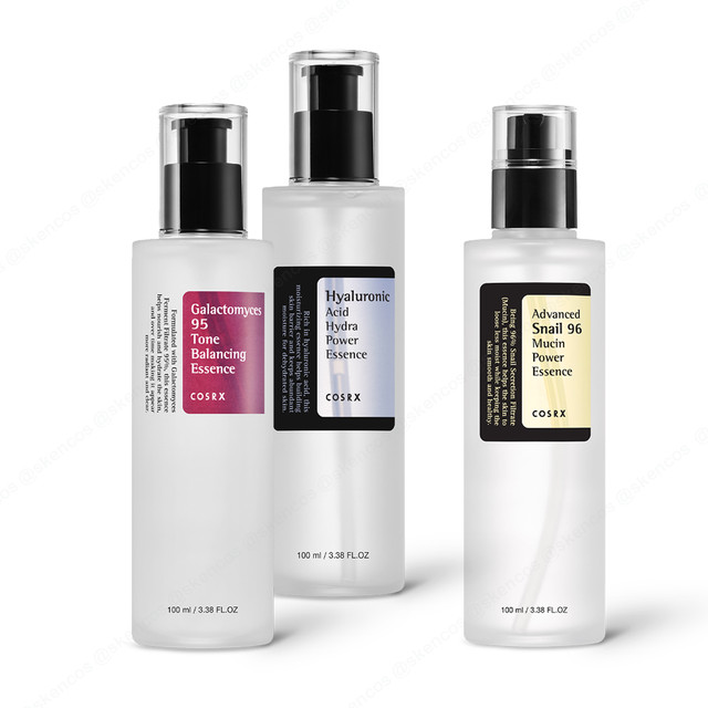 COSRX Galactomyces 95 Essence 100ml & Hydra Essence 100ml & Mucin Essence 100ml